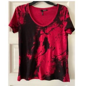 The Kooples red and black splatter print t-shirt.